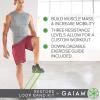 imageGaiam Restore Loop Band KitSet of 3 Light MediumHeavy Lower Body Loop Resistance Bands for Legs and Booty Exercises ampamp Workouts15quotx 4quotBands15 x 4 Bands