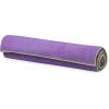 imageGaiam Stay Put Yoga Towel Mat Fits Over Standard  Size  68quotL x 24quotW LakePurple