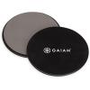 imageGaiam Core Sliding Discs  Dual Sided Workout Sliders for Carpet ampamp Hardwood Floor  Home Ab Pads Exercise Equipment Fitness Sliders for Women and Men GreyBlack1 EA