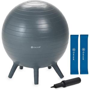 imageGaiam Childrens Balance Ball ChairGrey