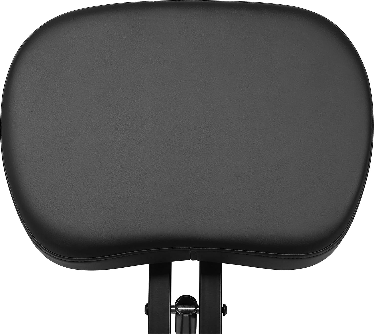 imageGaiam Ergonomic Kneeling Chair  Adjustable Office Chair with Padded Cushions  Home Office Chair for Improving Posture and Core Alignment  Includes EasyGlide Lockable Caster Wheels