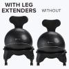 imageGaiam Classic Balance Ball Chair Leg Extenders Only Compatible with Classic Chair ampamp Classic Backless Chair