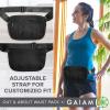 imageGaiam Fanny Pack Running Belt Bag  Out ampamp About Waist Pack Cell Phone Holder Exercise Gym Slim Zipper Workout Pouch Jogging Bag Multi Pocket Adjustable Walking Runner Accessories WomenBlack