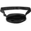 imageGaiam Go for It Waist Pack Adjustable Fanny Pack Crossbody Bags for Women ampamp Men  Waterproof Cross Body Bag with Zippered Pockets Running Belt Bag Ideal for Vacation ampamp TravelBlack