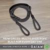 imageGaiam Restore Stretch Strap  Stretching Rope with Foot Strap ampamp Hand Loops for Yoga Pilates ExerciseFitness Physical Therapy Dance Gymnastics Hamstring Stretcher