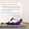 imageGaiam Restore Stretch Strap  Stretching Rope with Foot Strap ampamp Hand Loops for Yoga Pilates ExerciseFitness Physical Therapy Dance Gymnastics Hamstring Stretcher