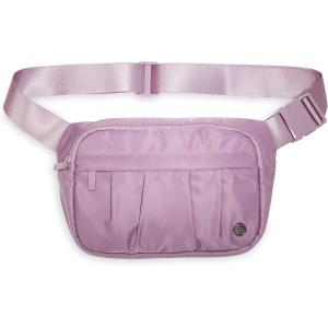 imageGaiam Fanny Pack Running Belt Bag  Out ampamp About Waist Pack Cell Phone Holder Exercise Gym Slim Zipper Workout Pouch Jogging Bag Multi Pocket Adjustable Walking Runner Accessories WomenRose