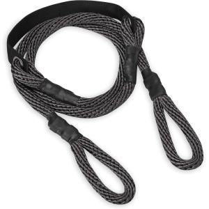 imageGaiam Restore Stretch Strap  Stretching Rope with Foot Strap ampamp Hand Loops for Yoga Pilates ExerciseFitness Physical Therapy Dance Gymnastics Hamstring Stretcher