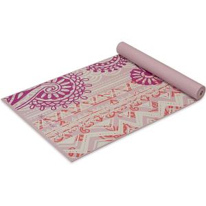 imageGaiam Print Yoga Mat Non Slip Exercise ampamp Fitness Mat for All Types of Yoga Pilates ampamp Floor ExercisesBohemian Rose