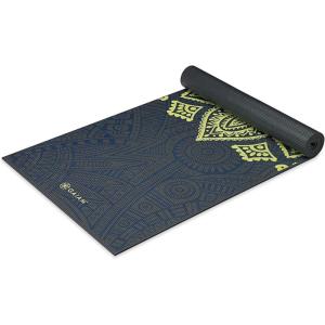 imageGaiam Yoga Mat  Premium 6mm Print Extra Thick Non Slip Exercise ampamp Fitness Mat for All Types of Yoga Pilates ampamp Floor Workouts 68quotL x 24quotW x 6mm ThickSundial Layers