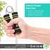 imageGaiam Restore Hand Grip 2Pack  Hand Strengthener Grips Foam Handle Medium Resistance for Physical Therapy Arthritis Carpel Tunnel Finger Forearm ampamp Hand Pain Relief