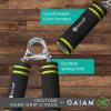 imageGaiam Restore Hand Grip 2Pack  Hand Strengthener Grips Foam Handle Medium Resistance for Physical Therapy Arthritis Carpel Tunnel Finger Forearm ampamp Hand Pain Relief