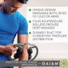 imageGaiam Restore Leg Massager  Dual Sided Hand Held Muscle Massage Roller with 4 Textured Massage Balls ampamp Firm Grip Handles  Deep Tissue Pain Relief for Sore Muscles to Aid Recovery Time