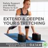 imageGaiam Essentials Yoga Block Set of 2  Supportive Foam Blocks  Soft NonSlip Surface for Yoga Pilates Meditation  EasyGrip Beveled Edges  Helps with Alignment and Motion  Black Premium
