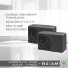 imageGaiam Essentials Yoga Block Set of 2  Supportive Foam Blocks  Soft NonSlip Surface for Yoga Pilates Meditation  EasyGrip Beveled Edges  Helps with Alignment and Motion  Black Premium