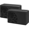 imageGaiam Essentials Yoga Block Set of 2  Supportive Foam Blocks  Soft NonSlip Surface for Yoga Pilates Meditation  EasyGrip Beveled Edges  Helps with Alignment and Motion  Black Premium
