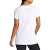 imageGaiam Womens Restore Rib Mix TShirt Relaxed Fit Lightweight Heathered Material HighLow HemBright White
