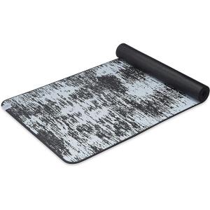 imageGaiam Yoga Mat  6mm InstaGrip Extra Thick ampamp Dense Textured Non Slip Exercise Mat for All Types of Yoga ampamp Floor Workouts 68quot L x 24quot W x 6mm ThickObsidian