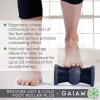 imageGaiam Heated Foot Massager for Plantar Fasciitis and Neuropathy  Hot and Cold Feet Massage Roller Pain Relief Therapy Support for Runners Myofascial Tool on Trigger Points