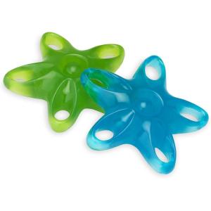 imageGaiam Restore Hand Grip Strengthener Finger Exerciser Stretcher Resistance Trainer Rings  2 Pack SoftMedium Gripper Ideal for Hand ampamp Wrist Pain Relief Arthritis Carpel Tunnel Physical Therapy