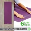 imageGaiam Essentials Yoga Mat Set for Beginners  Kit Includes Premium Yoga Mat 72Long x 24W x 6mm Thick with Yoga Mat Carrier Sling Yoga Block 2 Pack 6ft Yoga Strap Hot Yoga Towel