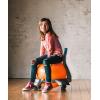 imageGaiam Kids Balance Ball Chair  Classic Childrens Stability Ball Chair Alternative School Classroom Flexible Desk Seating for Active Students with Satisfaction Guarantee GreyOrange  35cm