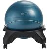 imageGaiam Classic Backless Balance Ball Chair  Exercise Stability Yoga Ball Premium Ergonomic Chair for Home and Office Desk with Air Pump Exercise Guide and Satisfaction Guarantee