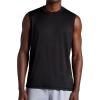 imageGaiam Mens Everyday Basic Muscle Tank Top Standard Fit Stretch Midweight MaterialBlack