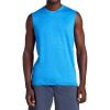 imageGaiam Mens Everyday Basic Muscle Tank Top Standard Fit Stretch Midweight MaterialCampanula Heather