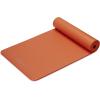 imageGaiam Essentials 25quot Thick 10mm Yoga ampamp Pilates Fitness ampamp Exercise Mat with EasyCinch Carrier Strap Cushion Support For Fitness and Gym WorkoutsOrange