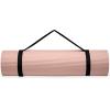 imageGaiam Essentials 25quot Thick 10mm Yoga ampamp Pilates Fitness ampamp Exercise Mat with EasyCinch Carrier Strap Cushion Support For Fitness and Gym WorkoutsFrench Rose