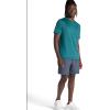 imageGaiam Mens Everyday Basic Crewneck Top Standard Fit Stretch Midweight MaterialSea Spray Heather