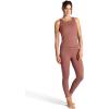 imageGaiam Womens Om HighRise Activate 78 Legging Slim Fit 25 Inseam MoistureWickingCafe Mocha