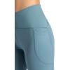 imageGaiam Womens Om HighRise Activate 78 Legging Slim Fit 25 Inseam MoistureWickingGoblin Blue