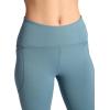 imageGaiam Womens Om HighRise Activate 78 Legging Slim Fit 25 Inseam MoistureWickingGoblin Blue