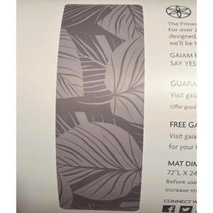 image:imageGaiam Printed Fitness Mat 10mm