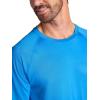 image:imageGaiam Mens Everyday Basic Raglan Top Standard Fit Stretch Midweight Jersey MaterialCampanula