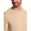 image:imageGaiam Mens Everyday Basic Raglan Top Standard Fit Stretch Midweight Jersey MaterialHumus