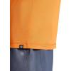 image:imageGaiam Mens Everyday Basic Raglan Top Standard Fit Stretch Midweight Jersey MaterialPersimmon Orange