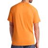 image:imageGaiam Mens Everyday Basic Raglan Top Standard Fit Stretch Midweight Jersey MaterialPersimmon Orange