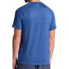 image:imageGaiam Mens Everyday Basic Raglan Top Standard Fit Stretch Midweight Jersey MaterialTrue Navy Heather