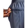 image:imageGaiam Mens Hatha 7 Short Standard Fit Stretch Lightweight Material MoistureWickingCool Grey