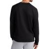 image:imageGaiam Mens Flow State Long Sleeve Crewneck Top Standard Fit Stretch Midweight MaterialBlack