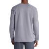 image:imageGaiam Mens Flow State Long Sleeve Crewneck Top Standard Fit Stretch Midweight MaterialSleet