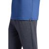 image:imageGaiam Mens Flow State Long Sleeve Crewneck Top Standard Fit Stretch Midweight MaterialTrue Navy
