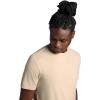 image:imageGaiam Mens Stretch Tech TShirt Standard Fit Stretch Midweight Performance MaterialWhite Pepper