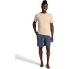 image:imageGaiam Mens Stretch Tech TShirt Standard Fit Stretch Midweight Performance MaterialWhite Pepper