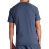 image:imageGaiam Mens Supine Crewneck Top Relaxed Fit Stretch Midweight MaterialCool Grey