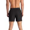 image:imageGaiam Mens Upside 5 Short Standard Fit Stretch Lightweight Material MoistureWickingBlack