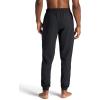 image:imageGaiam Mens Warrior Pose Pant Standard Fit 31 Inseam Stretch Lightweight Material MoistureWickingBlack
